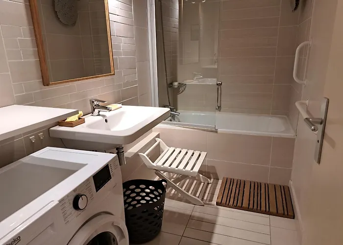 Confortable Avec Balcon - Jean De Monts - Fr-1-323-532 아파트 생장드몽